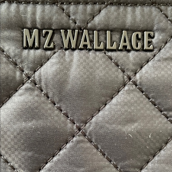 NWT MZ Wallace Quilted Black Key Pouch - Picture 5 of 6